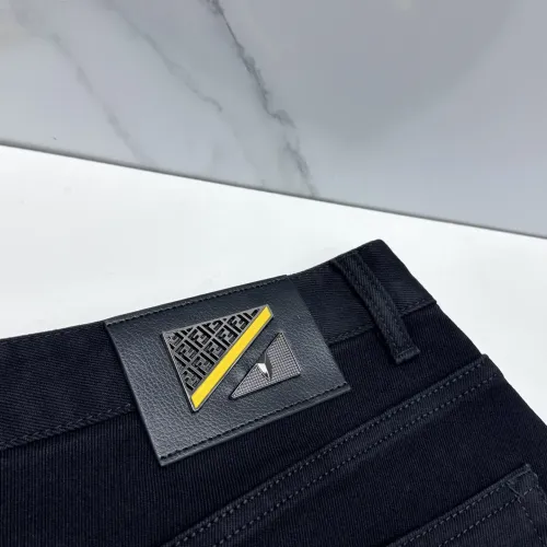 Replica Fendi Jeans For Men #1458873 $88.00 USD for Wholesale