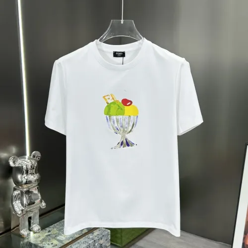 Cheap Fendi T-Shirts Short Sleeved For Unisex #1458941, $$68.00 USD On Fendi T-Shirts