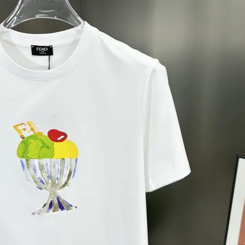 Replica Fendi T-Shirts Short Sleeved For Unisex #1458941 $68.00 USD for Wholesale