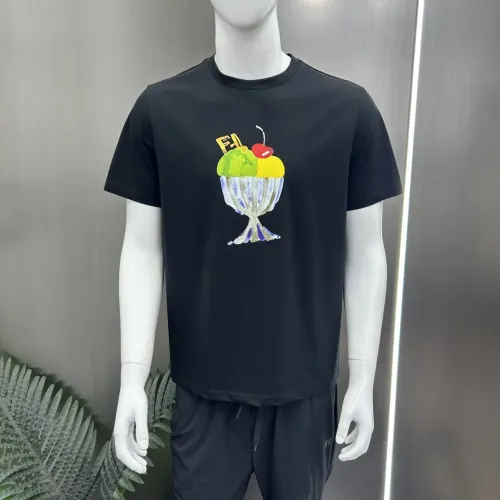 Replica Fendi T-Shirts Short Sleeved For Unisex #1458942 $68.00 USD for Wholesale