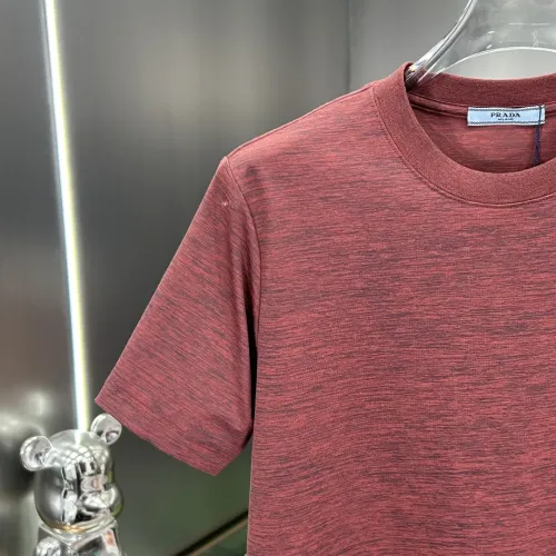 Replica Prada T-Shirts Short Sleeved For Men #1458951 $56.00 USD for Wholesale