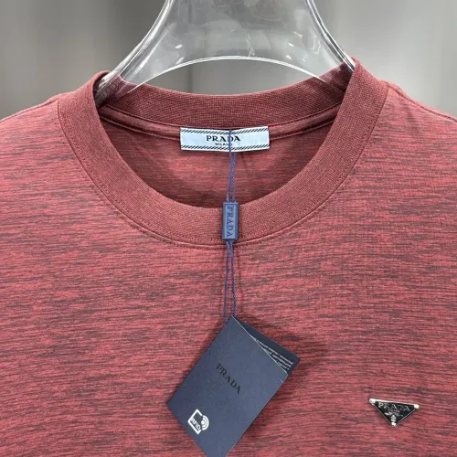 Replica Prada T-Shirts Short Sleeved For Men #1458951 $56.00 USD for Wholesale