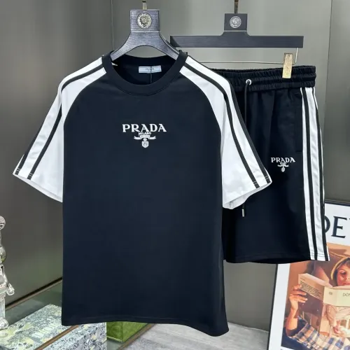 Cheap Prada Tracksuits Short Sleeved For Men #1458997, $$112.00 USD On Prada Tracksuits