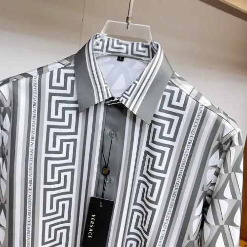 Replica Versace Shirts Long Sleeved For Men #1459137 $76.00 USD for Wholesale