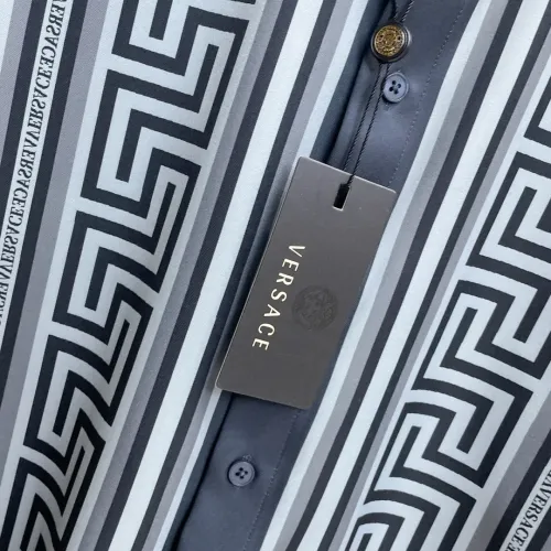 Replica Versace Shirts Long Sleeved For Men #1459138 $76.00 USD for Wholesale