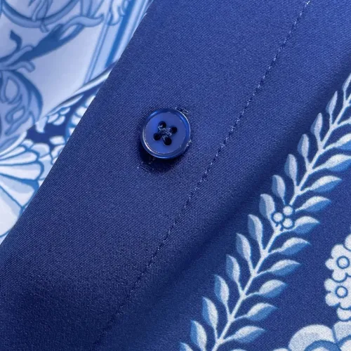 Replica Versace Shirts Long Sleeved For Men #1459145 $76.00 USD for Wholesale