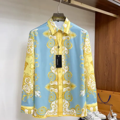 Cheap Versace Shirts Long Sleeved For Men #1459146, $$76.00 USD On Versace Shirts