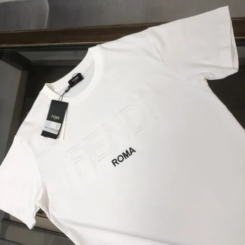 Replica Fendi T-Shirts Short Sleeved For Unisex #1459158 $32.00 USD for Wholesale