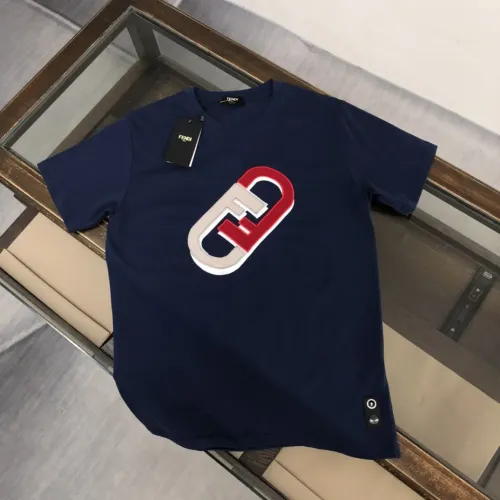 Cheap Fendi T-Shirts Short Sleeved For Unisex #1459166, $$32.00 USD On Fendi T-Shirts