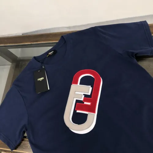 Replica Fendi T-Shirts Short Sleeved For Unisex #1459166 $32.00 USD for Wholesale