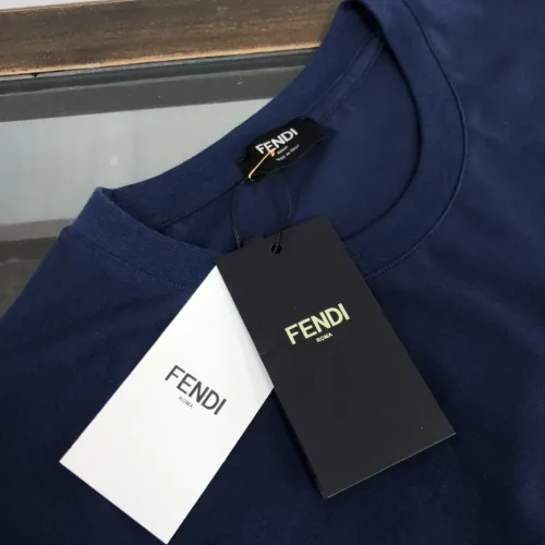 Replica Fendi T-Shirts Short Sleeved For Unisex #1459166 $32.00 USD for Wholesale