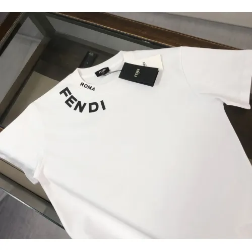 Replica Fendi T-Shirts Short Sleeved For Unisex #1459168 $32.00 USD for Wholesale