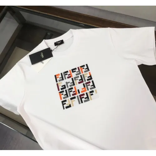 Replica Fendi T-Shirts Short Sleeved For Unisex #1459170 $32.00 USD for Wholesale