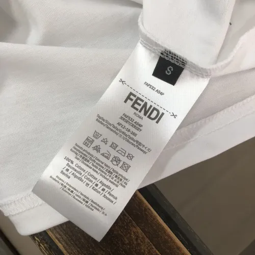 Replica Fendi T-Shirts Short Sleeved For Unisex #1459170 $32.00 USD for Wholesale