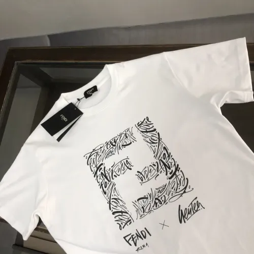 Replica Fendi T-Shirts Short Sleeved For Unisex #1459175 $32.00 USD for Wholesale