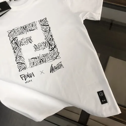 Replica Fendi T-Shirts Short Sleeved For Unisex #1459175 $32.00 USD for Wholesale