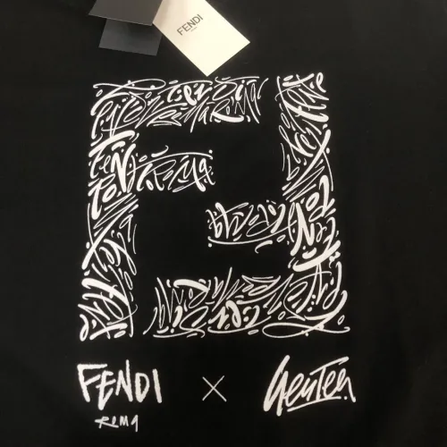 Replica Fendi T-Shirts Short Sleeved For Unisex #1459176 $32.00 USD for Wholesale