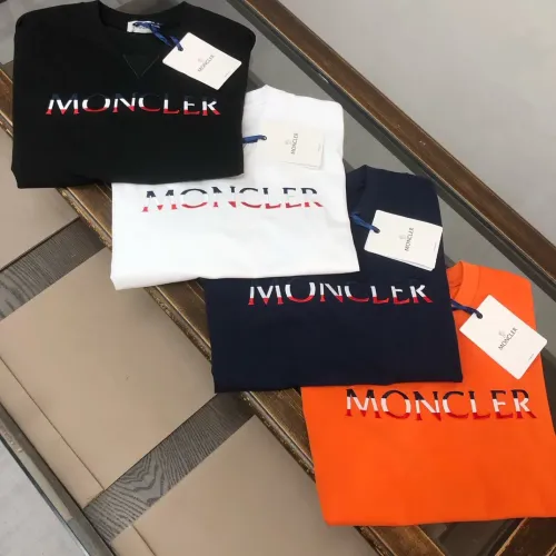 Replica Moncler T-Shirts Short Sleeved For Unisex #1459193 $32.00 USD for Wholesale