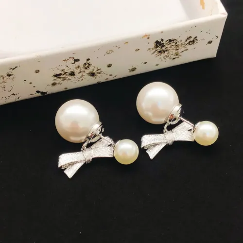 Replica Christian Dior Earrings For Women #1459247 $25.00 USD for Wholesale