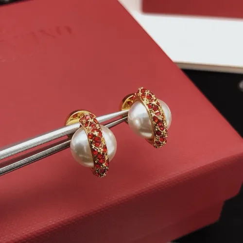 Replica Valentino Earrings For Women #1459252 $25.00 USD for Wholesale