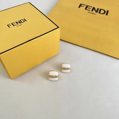 Replica Fendi Earrings For Women #1459267 $36.00 USD for Wholesale