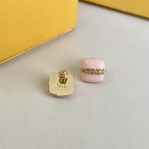 Replica Fendi Earrings For Women #1459268 $36.00 USD for Wholesale