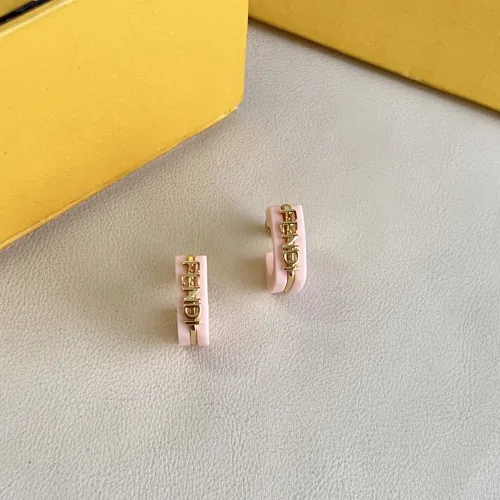 Replica Fendi Earrings For Women #1459276 $36.00 USD for Wholesale