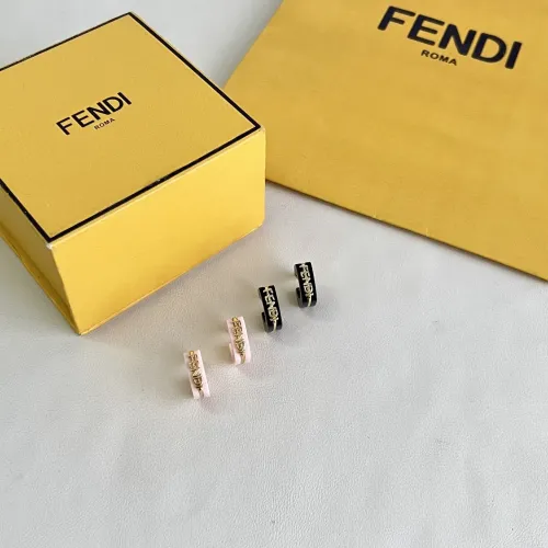 Replica Fendi Earrings For Women #1459276 $36.00 USD for Wholesale