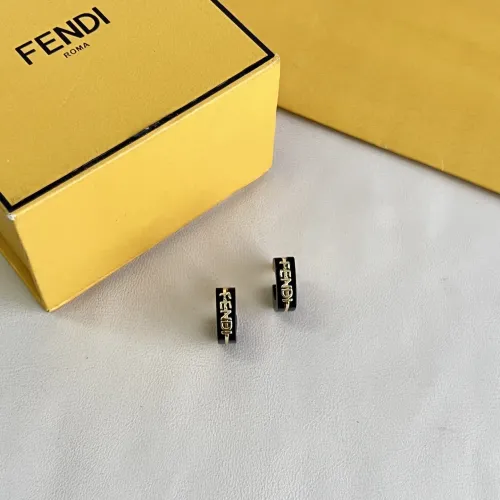 Replica Fendi Earrings For Women #1459278 $36.00 USD for Wholesale