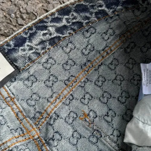 Replica Gucci Jeans For Men #1459325 $60.00 USD for Wholesale
