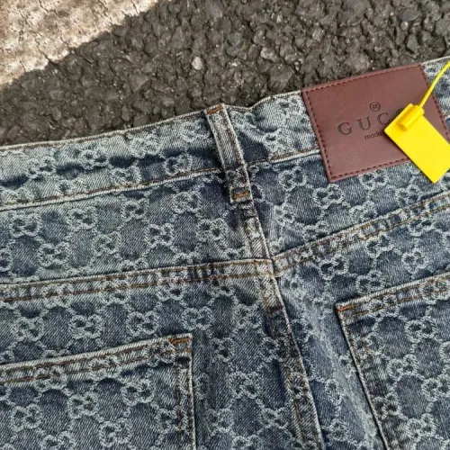 Replica Gucci Jeans For Men #1459325 $60.00 USD for Wholesale