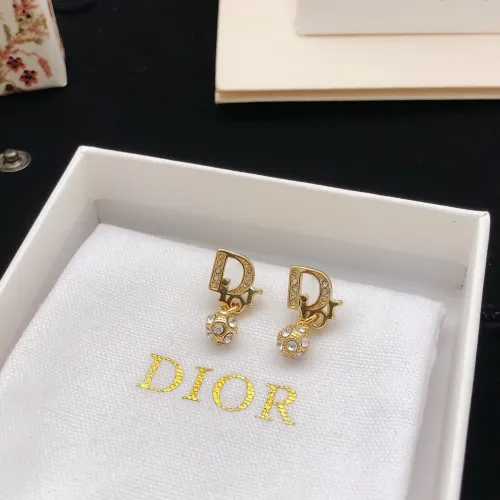 Replica Christian Dior Earrings For Women #1459343 $25.00 USD for Wholesale
