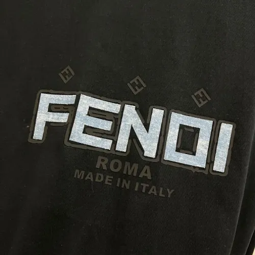 Replica Fendi T-Shirts Short Sleeved For Men #1459392 $52.00 USD for Wholesale