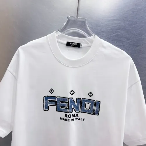 Replica Fendi T-Shirts Short Sleeved For Men #1459394 $52.00 USD for Wholesale