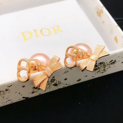 Replica Christian Dior Earrings For Women #1459472 $25.00 USD for Wholesale