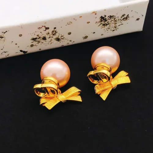 Replica Christian Dior Earrings For Women #1459473 $25.00 USD for Wholesale
