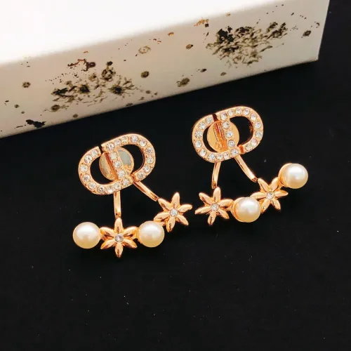 Replica Christian Dior Earrings For Women #1459476 $27.00 USD for Wholesale