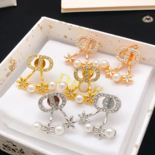 Replica Christian Dior Earrings For Women #1459477 $27.00 USD for Wholesale
