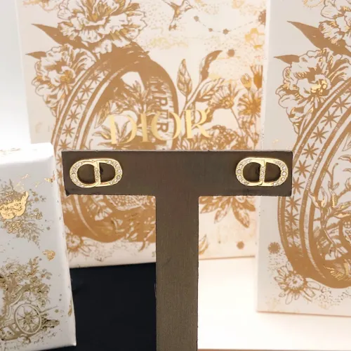 Replica Christian Dior Earrings For Women #1459542 $25.00 USD for Wholesale