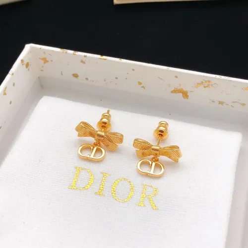 Replica Christian Dior Earrings For Women #1459544 $25.00 USD for Wholesale