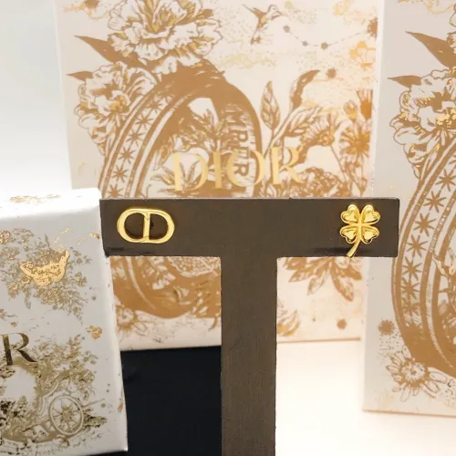 Replica Christian Dior Earrings For Women #1459545 $25.00 USD for Wholesale