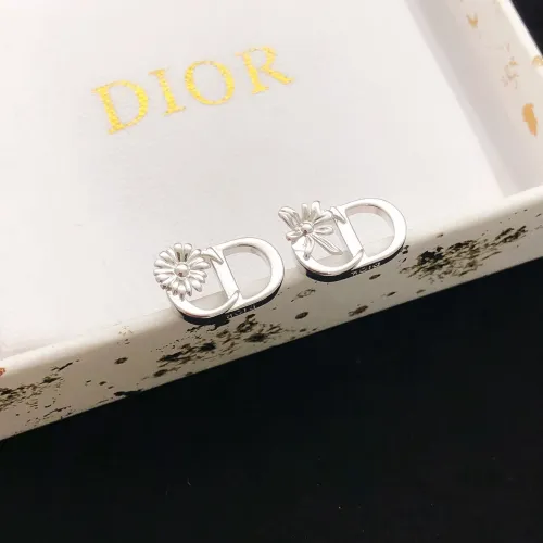 Replica Christian Dior Earrings For Women #1459547 $25.00 USD for Wholesale