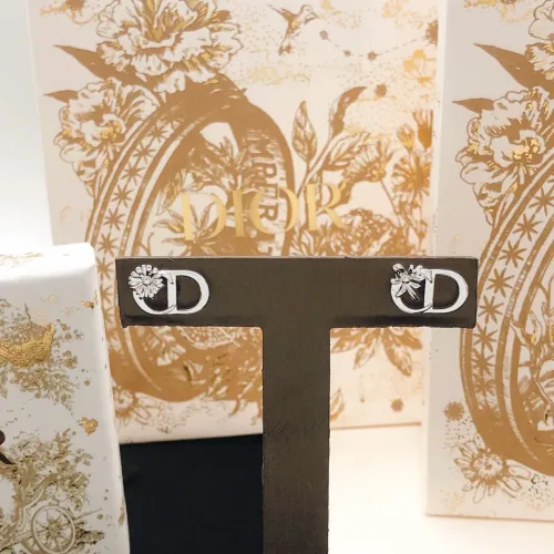 Replica Christian Dior Earrings For Women #1459547 $25.00 USD for Wholesale
