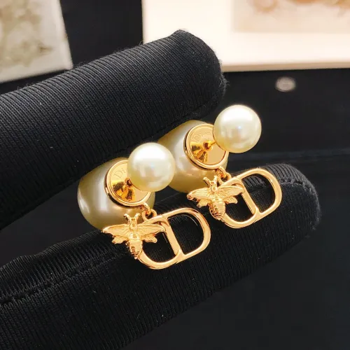 Replica Christian Dior Earrings For Women #1459559 $27.00 USD for Wholesale