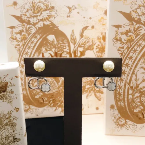 Replica Christian Dior Earrings For Women #1459562 $27.00 USD for Wholesale