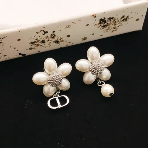 Replica Christian Dior Earrings For Women #1459563 $27.00 USD for Wholesale