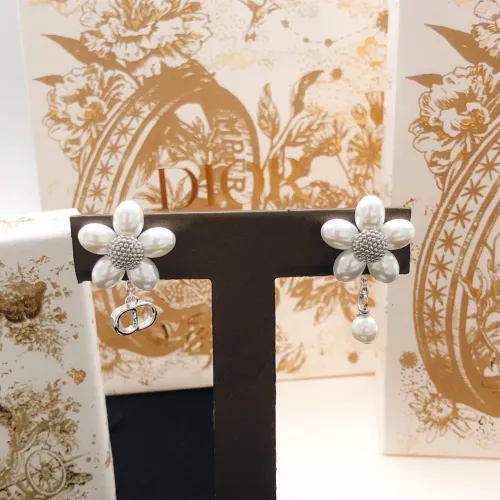Replica Christian Dior Earrings For Women #1459563 $27.00 USD for Wholesale