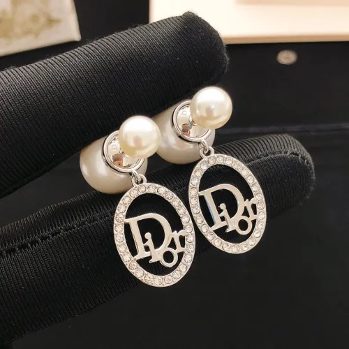 Replica Christian Dior Earrings For Women #1459564 $27.00 USD for Wholesale