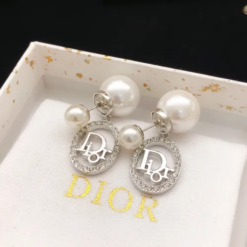 Replica Christian Dior Earrings For Women #1459564 $27.00 USD for Wholesale