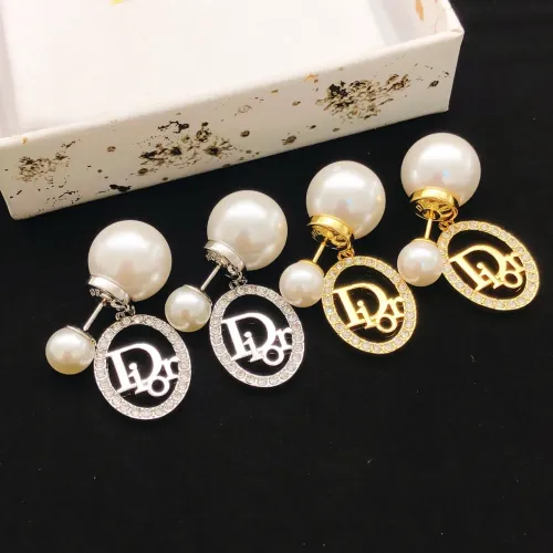 Replica Christian Dior Earrings For Women #1459564 $27.00 USD for Wholesale